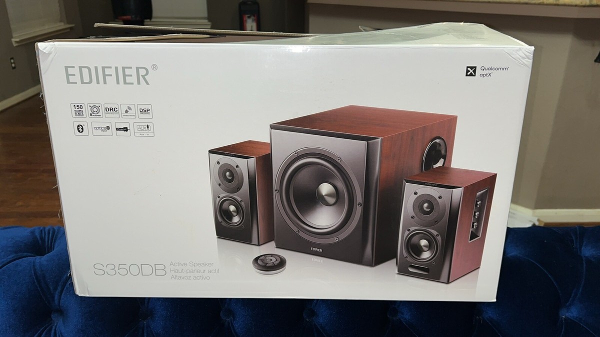 Edifier S350DB Bookshelf Speaker Subwoofer 2.1 Bluetooth v5.0