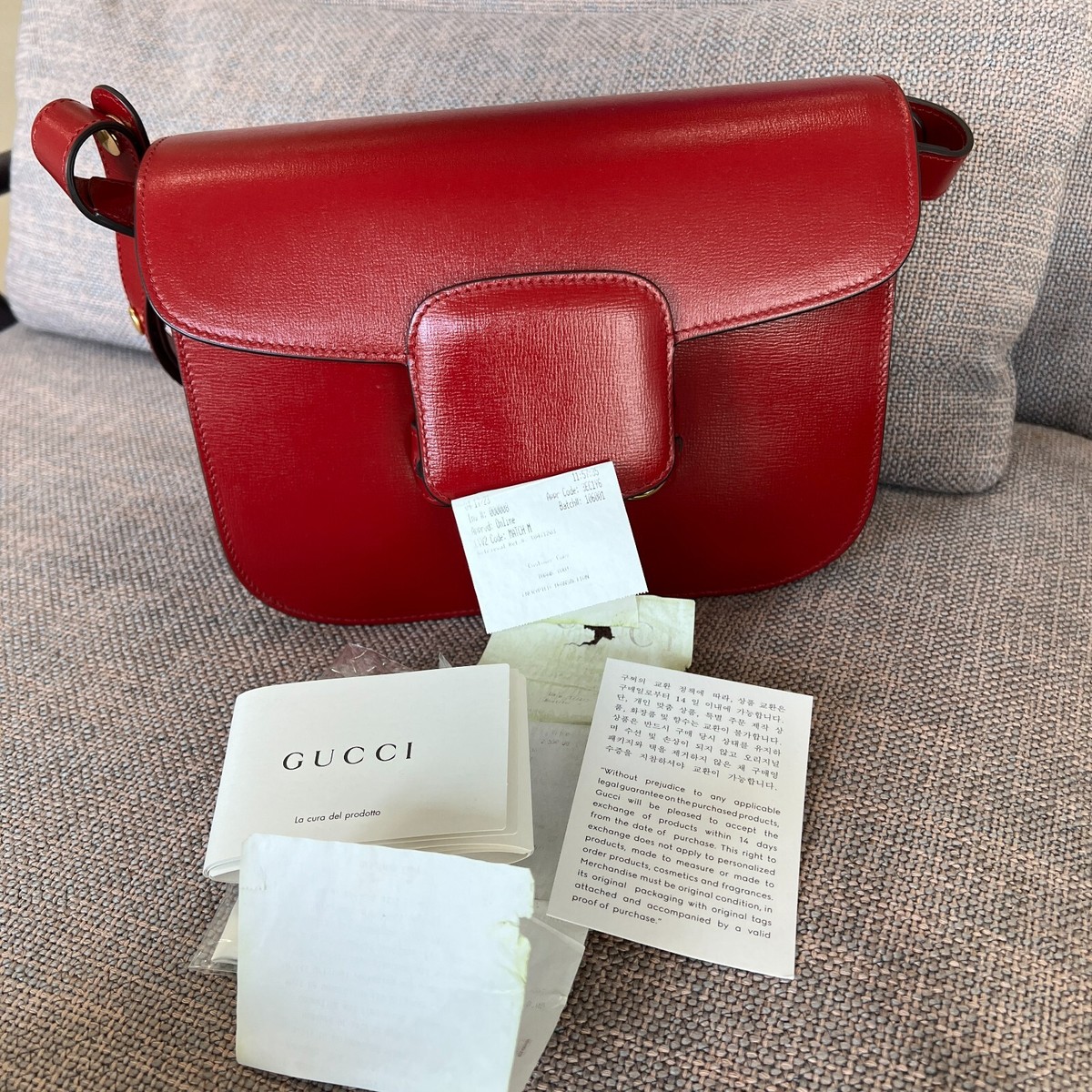 Gucci Horsebit 1955 Shoulder Bag Red 602204-1DB0G-6638 | eBay Gucci Horsebit 1955 Shoulder Bag Red 602204-1DB0G-6638 | eBay
