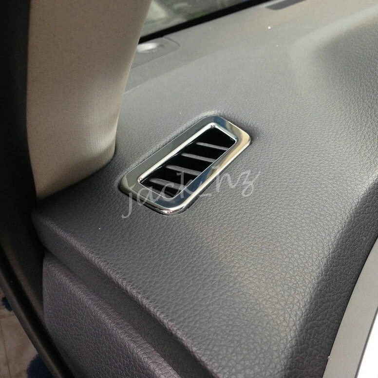 For Nissan Qashqai X-Trail Rogue Sport Chrome Dashboard Air Vent Surrounds Cover - image 2 of 4