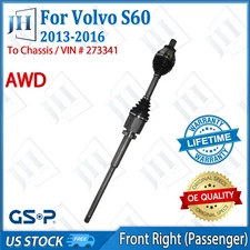 OE Front Right Passenger CV Axle Shaft for 2013 14 15 16 Volvo S60 L5 2.5L AWD