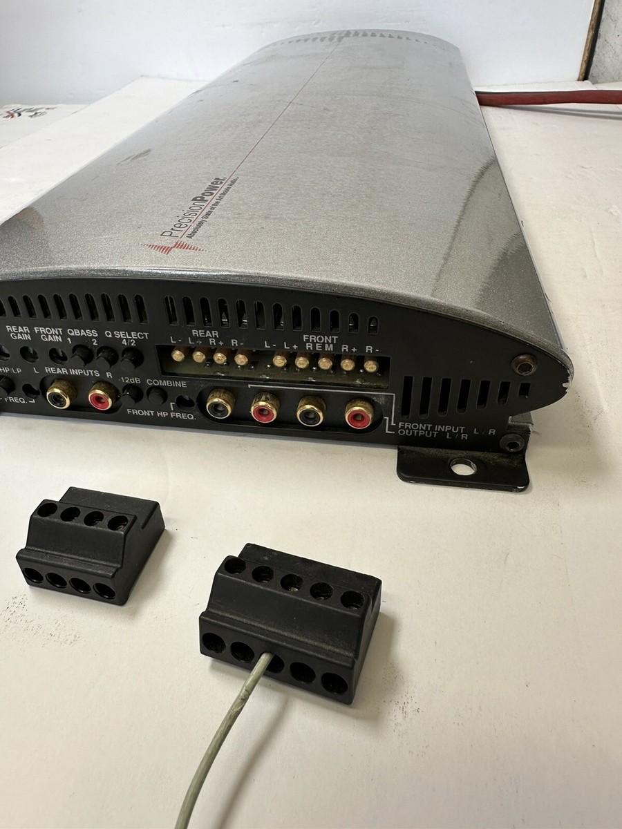 OLD SCHOOL PRECISION POWER PPI PC4800.2 WITH PLUGS 4 CHANNEL CAR