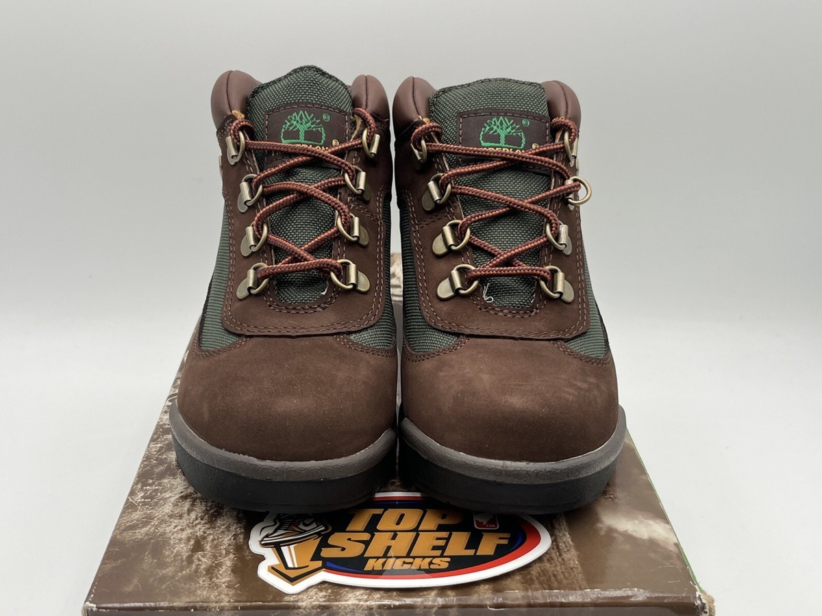 New Timberland Field Boot Preschool Boys Size 2 Beef Broccoli