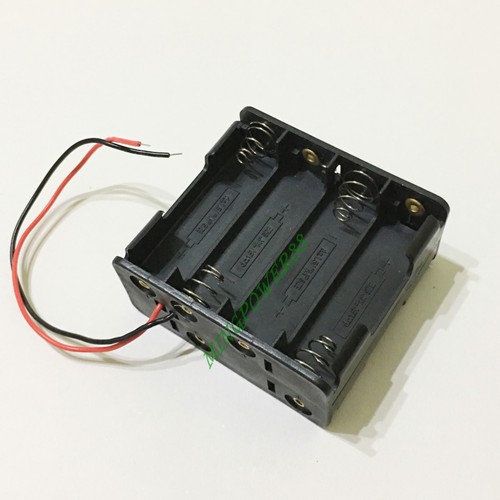 Caja conectora soporte de almacenamiento para batería 1S 2S 3S 4S 8S 3.7V 14500 AA 1.5V R6P - Imagen 15 de 16