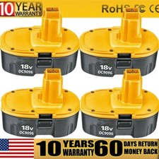 Pack 18 Volt for Dewalt Battery DC9096-2 DC9098 DC9099 DW9096 DC9096