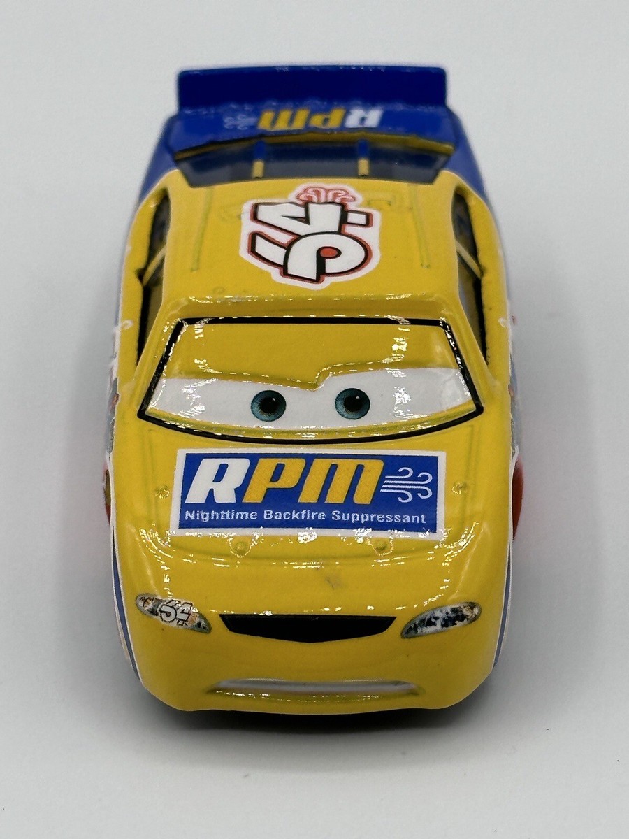 Vintage 1:55 Disney Pixar Cars RPM #64 (1507 EA) China *Error