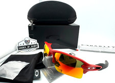 OAKLEY FLAK 2.0 XL MATTE REDLINE PRIZM RUBY SUNGLASSS OO9188-J1 AUTHENTIC NEW