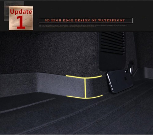 Alfombrillas de carga negras para maletero aptas para Toyota RAV4 2019-2025 para todo tipo de clima - Imagen 6 de 17