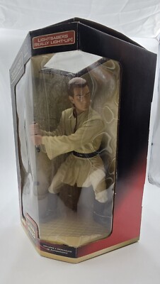 Star Wars Episode 1 Obi-wan Kenobi Mega Collectible Action Figure - 1999