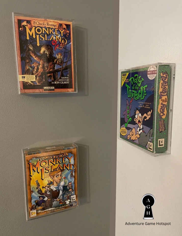 Acrylic Big Box PC Game Protector w/ Easy Wall Hanging Slots - Heavy Duty - Image 2 of 4