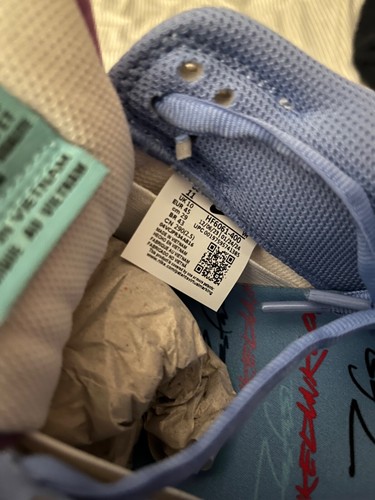Size 11 - Nike Futura Laboratories x Dunk SB Low Bleached Aqua - Picture 6 of 7