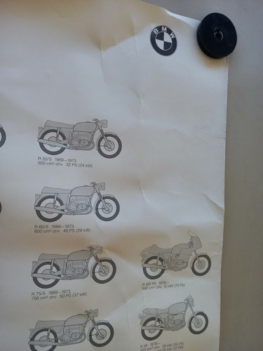 Genuine BMW Poster 1923 - 1983 84 x 118,5 cm - Picture 5 of 6