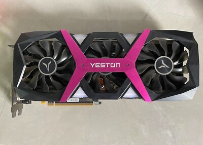 YESTON AMD Radeon RX580 8GB 2034SP GDDR5 PCI-E Graphics Video Card DP DVI HDMI