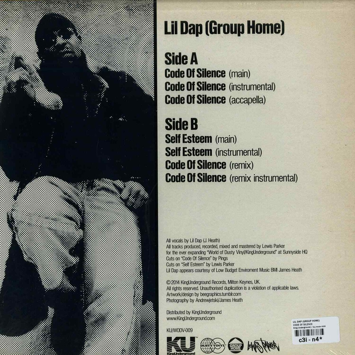 Lil Dap (Group Home) Code Of Silence（Real Group Home - song