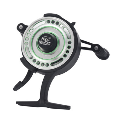 lizard Metal Wire Cup Ice Fishing Reel 2.8:1 Saltwater Freshwater Fishing Wheel