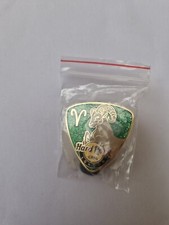 Ufficiale Hard Rock Cafe Londra Hrc Zodiaco Ariete Chitarra Pick Spilla Badge