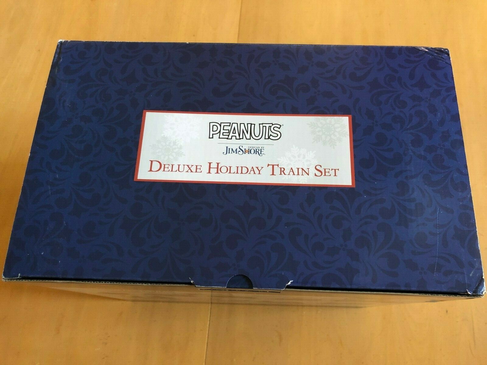 JIM SHORE PEANUTS DELUXE HOLIDAY TRAIN SET CHRISTMAS LIMITED EDITION