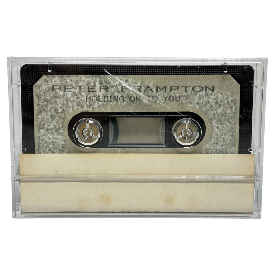 Peter Frampton HOLDING ON TO YOU Promo Demo Cassette Tape Atlantic Records RARE - Image 3 of 4