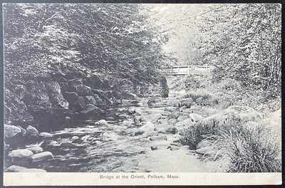 Pelham Mass C 1910 Pc M25 View Of Bridge At The Orient River Ebay