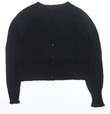 Schwarzer Cardigan Pullover Damen UK Größe M Designers at Debenhams