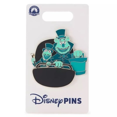 Disney   The Muppets Kermit and Fozzie Halloween Pin The Haunted Mansion NEW