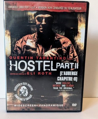 Hostel Part II DVD Unrated Director's Cut 2007 Fim Widescreen Canadian Bilingual