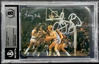 Larry Bird BGS Signed 1978 1979 XRC Schedule Rookie RC Boston Celtics HOF RARE