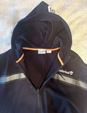 Timberland Men's Full Zip hoodie Size L Black