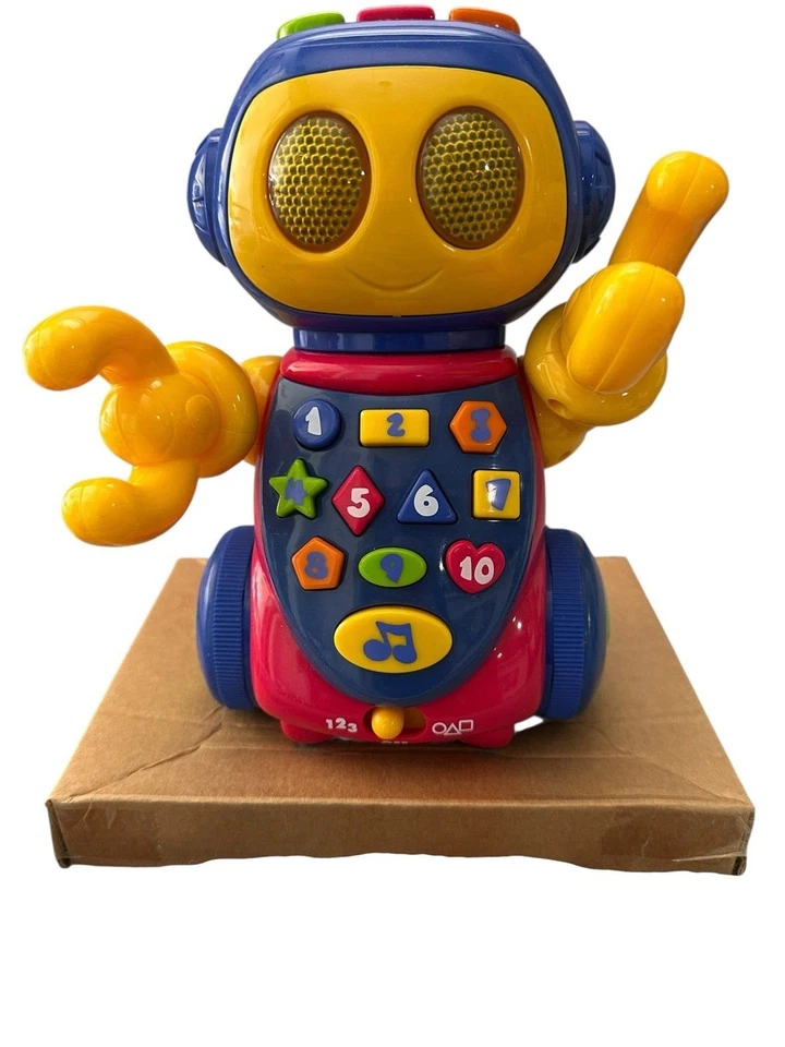 De colección 2002 Muy Raro Radio Shack Aprender N Divertido Robot Educativo Nuevo Antiguo Stock Foto 2 de 4