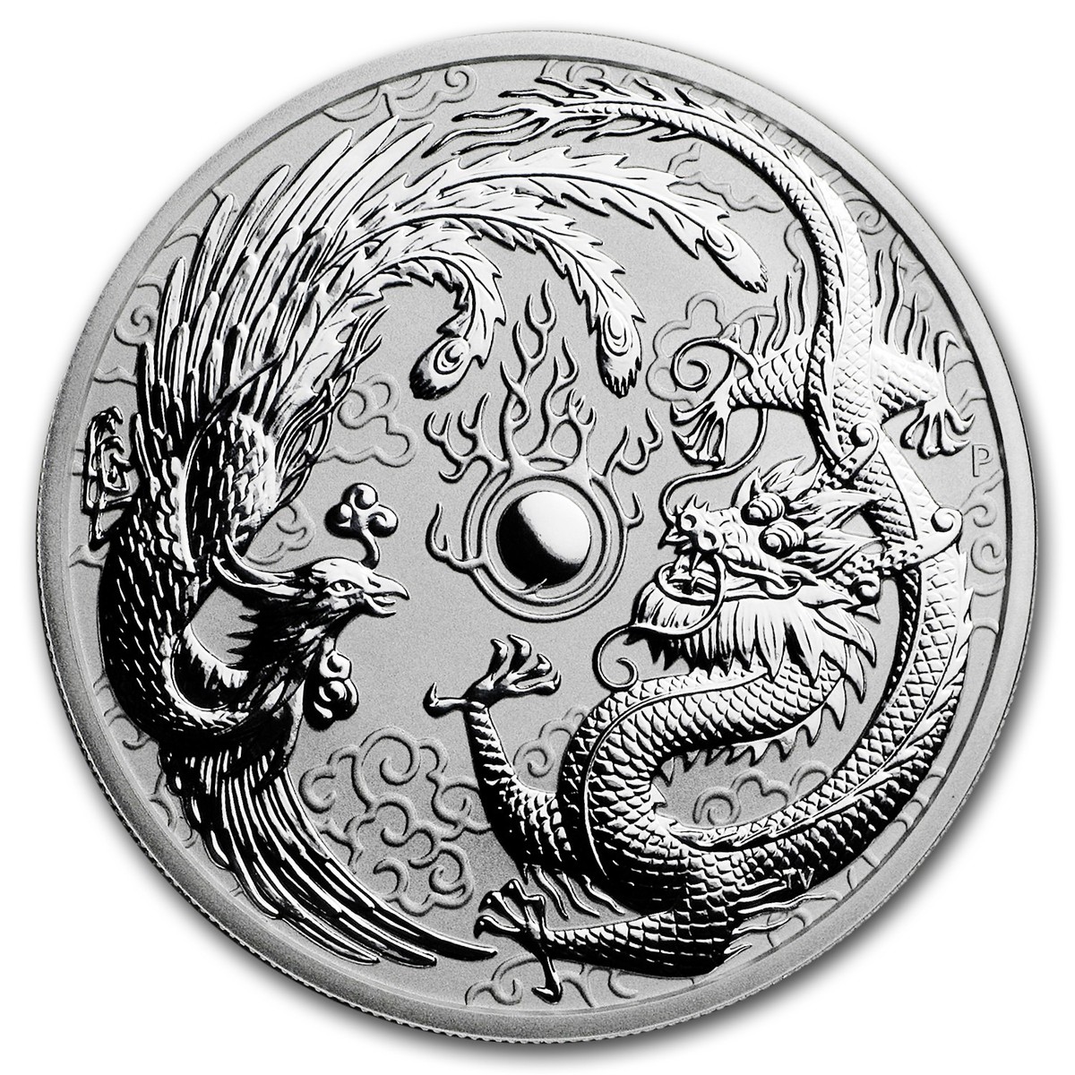 2017 Australia 1 oz Silver Dragon & Phoenix BU | eBay