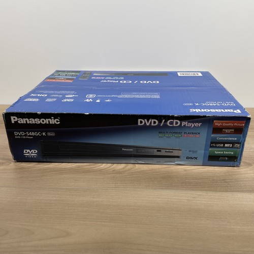 Panasonic DVD/CD Player DVD-S48GC-K Region 2 - SEALED & BRAND NEW - Picture 4 of 7