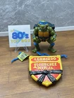 1991 Leonardo Talkin' Leo Teenage Mutant Ninja Turtles TMNT Playmate Vintage
