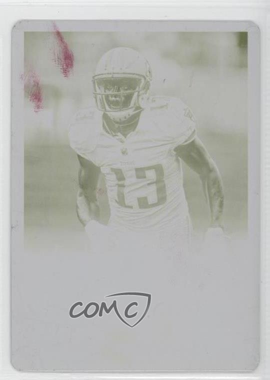 2013 Score Future Franchise Printing Plate Yellow 1/1 Kendall Wright #329 0o9