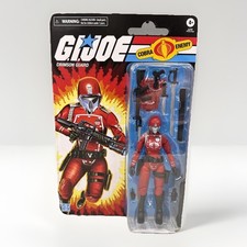 GI G.I. Joe Classified Series Figure Cobra Crimson Guard Retro Cardback In Hand