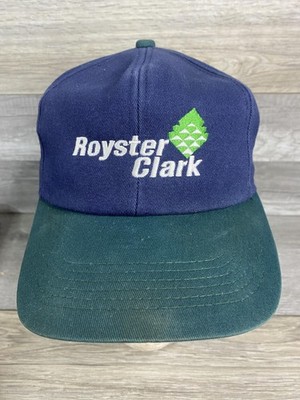 Vintage Royster Clark K-Products Hat Cap Snap Back One Size Blue Mens Promo 80s