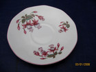 Vintage Tea Cup & Saucer - Queens "Fuchsia Snowcap" Fine Bone China — photo 9