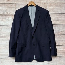 Brooks Brothers Explorer Regent Fit Navy Blazer Men  s 40R Wool Blend Two Button