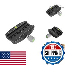 Sumsoctober Camera Rail Nodal Slide Quick Release Plate Clamp Levels Camera