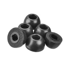 6Pcs S/M/L Soft Black Ear Tips Cover For Samsung Galaxy Buds Pro Earbuds