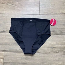Proof Women’s Overnight High-Rise Reusable Period Briefs Size Medium Black