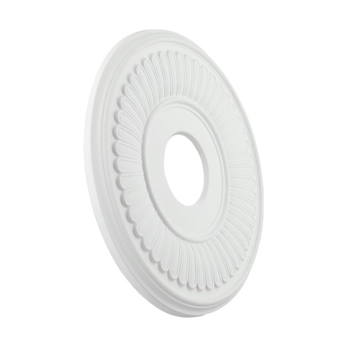 Decorative 33cm Round Ceiling Medallion to Enhance Lighting Aesthetics - Picture 1 of 24