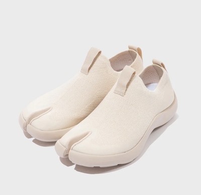 Tabi Footwear Sneakers W 7.5 EU 38 Off White Knit