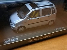 MINICHAMPS Opel Agila 1/43 Model Car Diecast Ready to Display Collectible