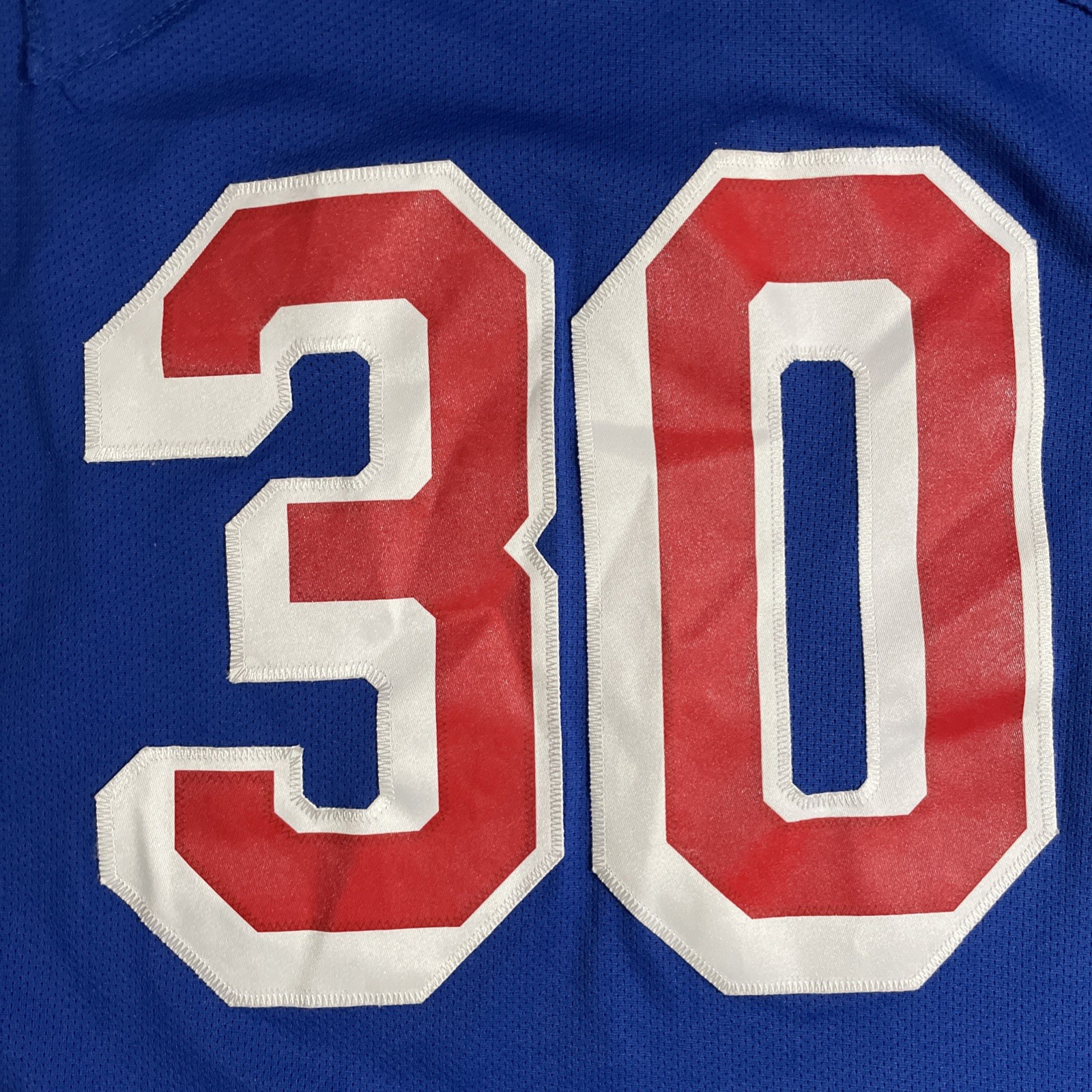 New York Rangers #30 Henrik Lundqvist Youth Hockey Jersey Size  L/XL
