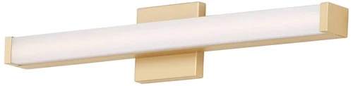 Maxim Spec 24" Wide Modern LED Gold Bath Vanity Light - Picture 1 of 5