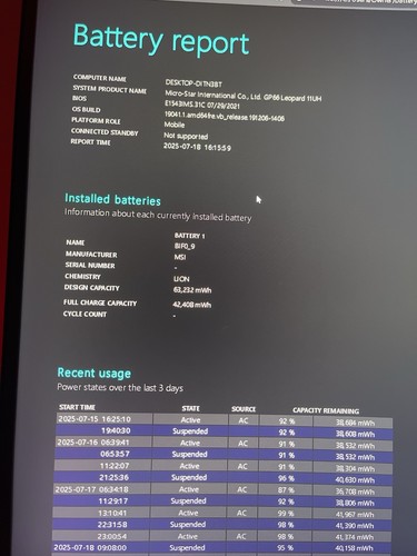 MSI GP66 |5TB SSD |RTX3080 VRAM8GB| 16GB RAM| Intel i7-11th Gen W/ Monitor - Picture 2 of 4