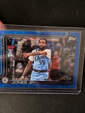 Derrick Jones Jr. 2025-26 Topps Flagship Blue Rainbow /150 Clippers #148
