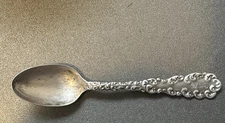 Sterling Silver R.W. & S. Wallace Goosey, Goosey Gander Baby Spoon 114