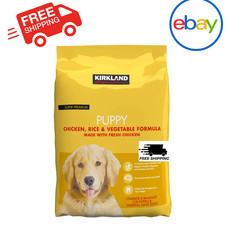 Kirkland Signature Puppy Formula Chicken, Rice & Vegetable Dog Food 20 lbs 2.43 per pound