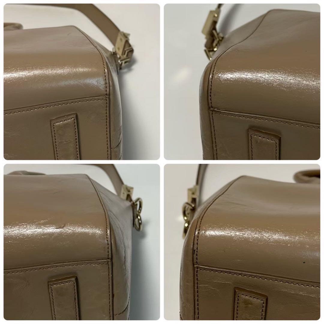 Givenchy Antigona Medium Leather 2Way Shoulder Bag Beige Authentic Dust Bag 0872 — image 7