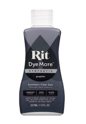 Rit DyeMore Flüssig-Farbstoff Für Synthetische Stoffe - Graphite